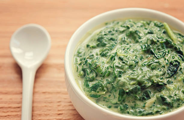 creamed spinach