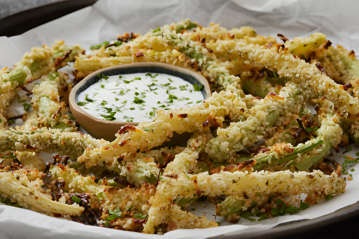 Air Fryer Green Bean Fries