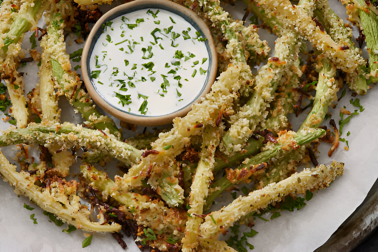 Air Fryer Green Bean Fries