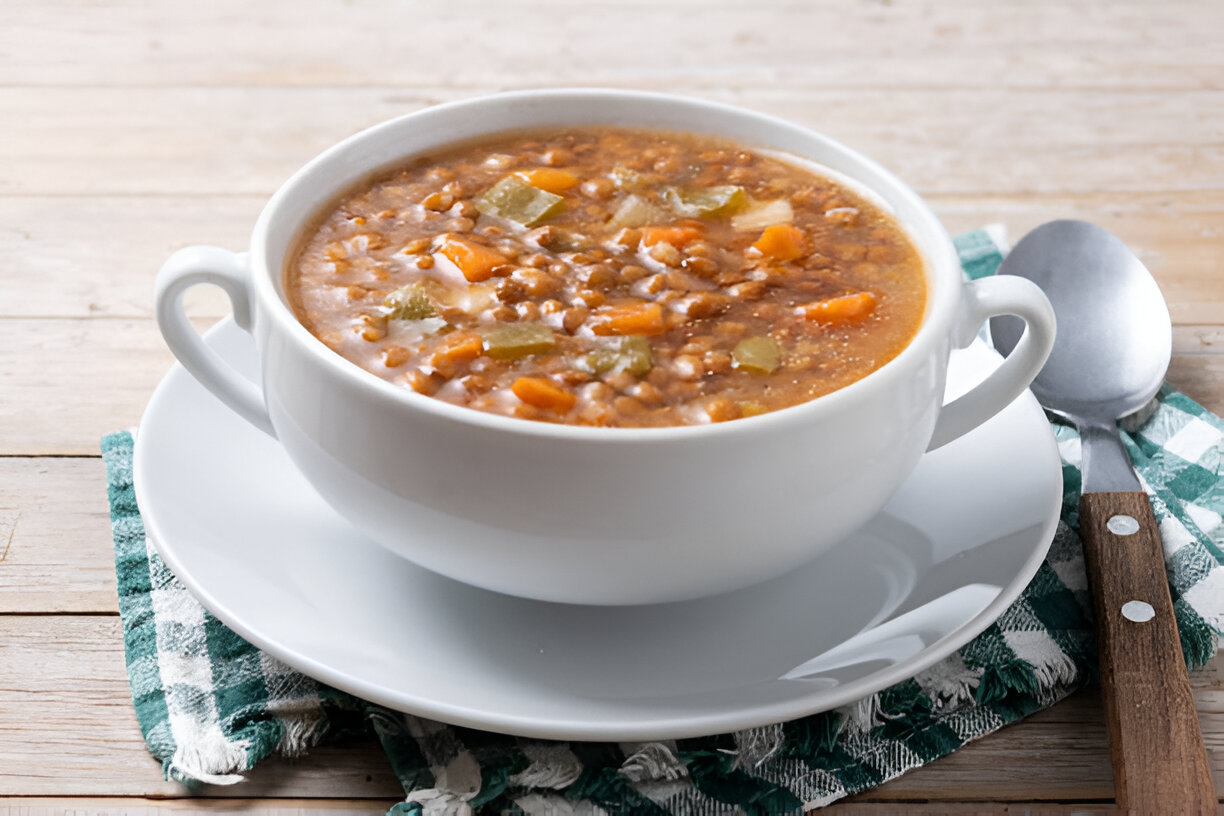 Instant Pot Vegan Lentil Soup