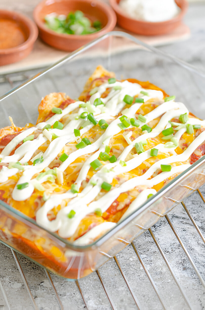 beef enchilada