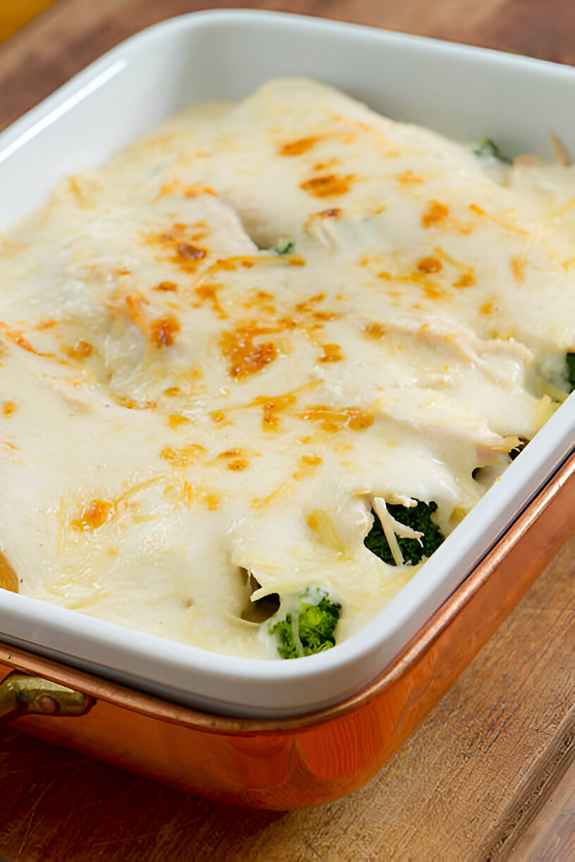 cheesy broccoli chicken and rice