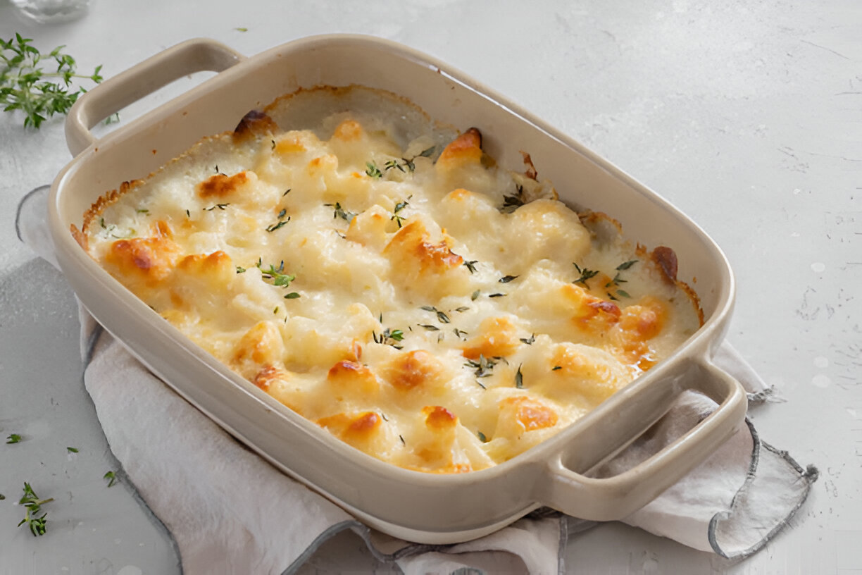 cheesy cauliflower