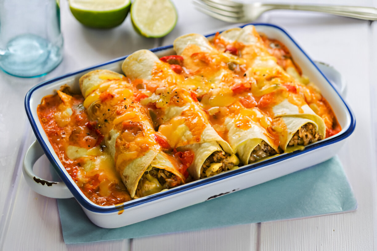 cheesy enchiladas