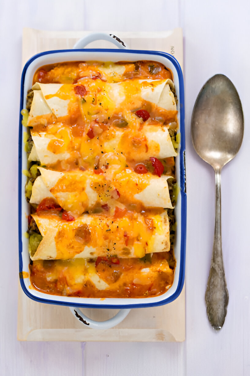 cheesy enchiladas