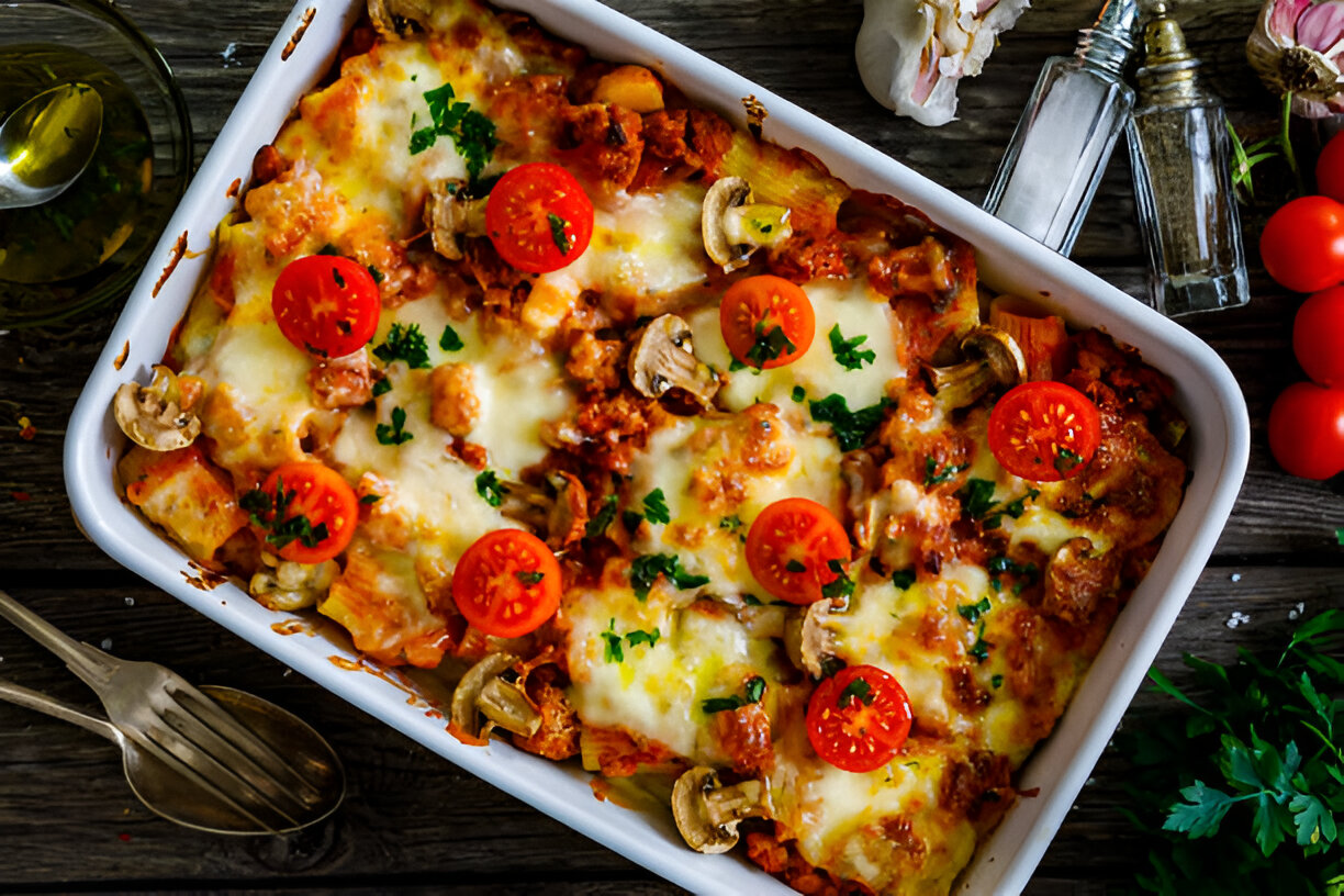 cheesy noodle casserole