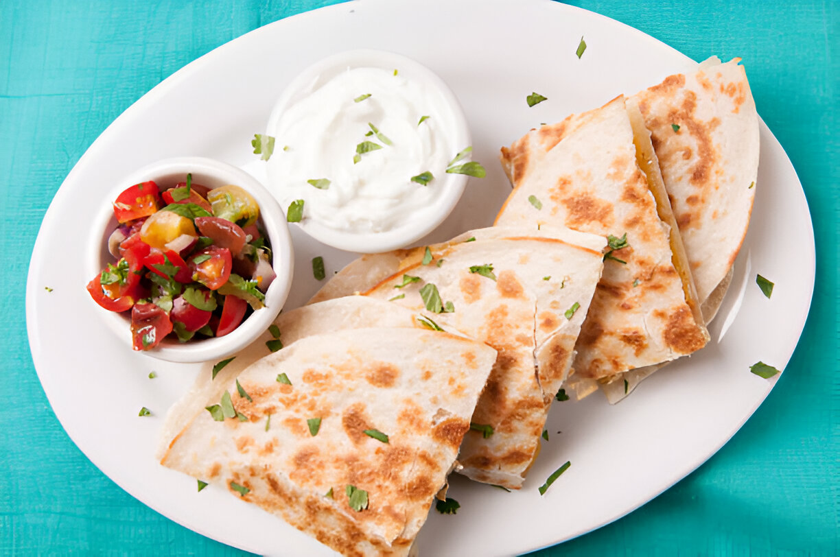 cheesy quesadilla
