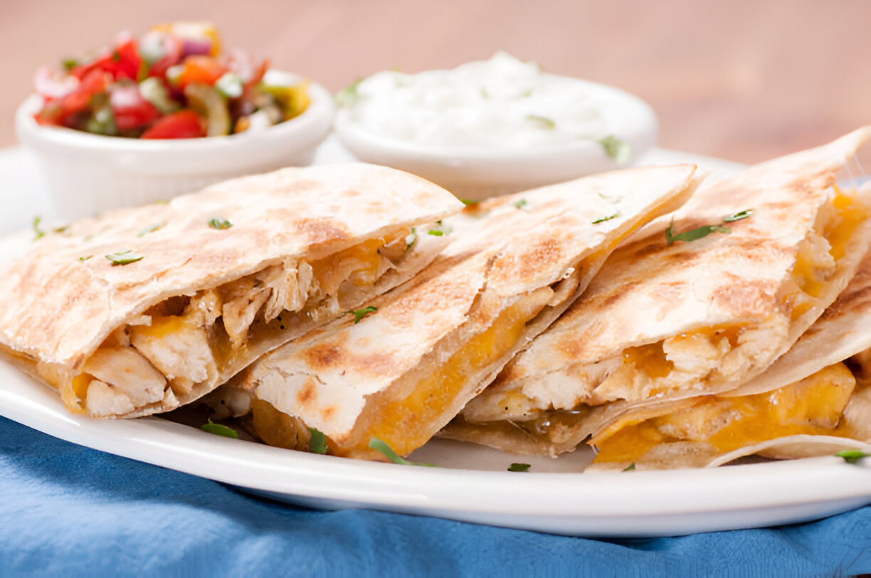 cheesy quesadilla