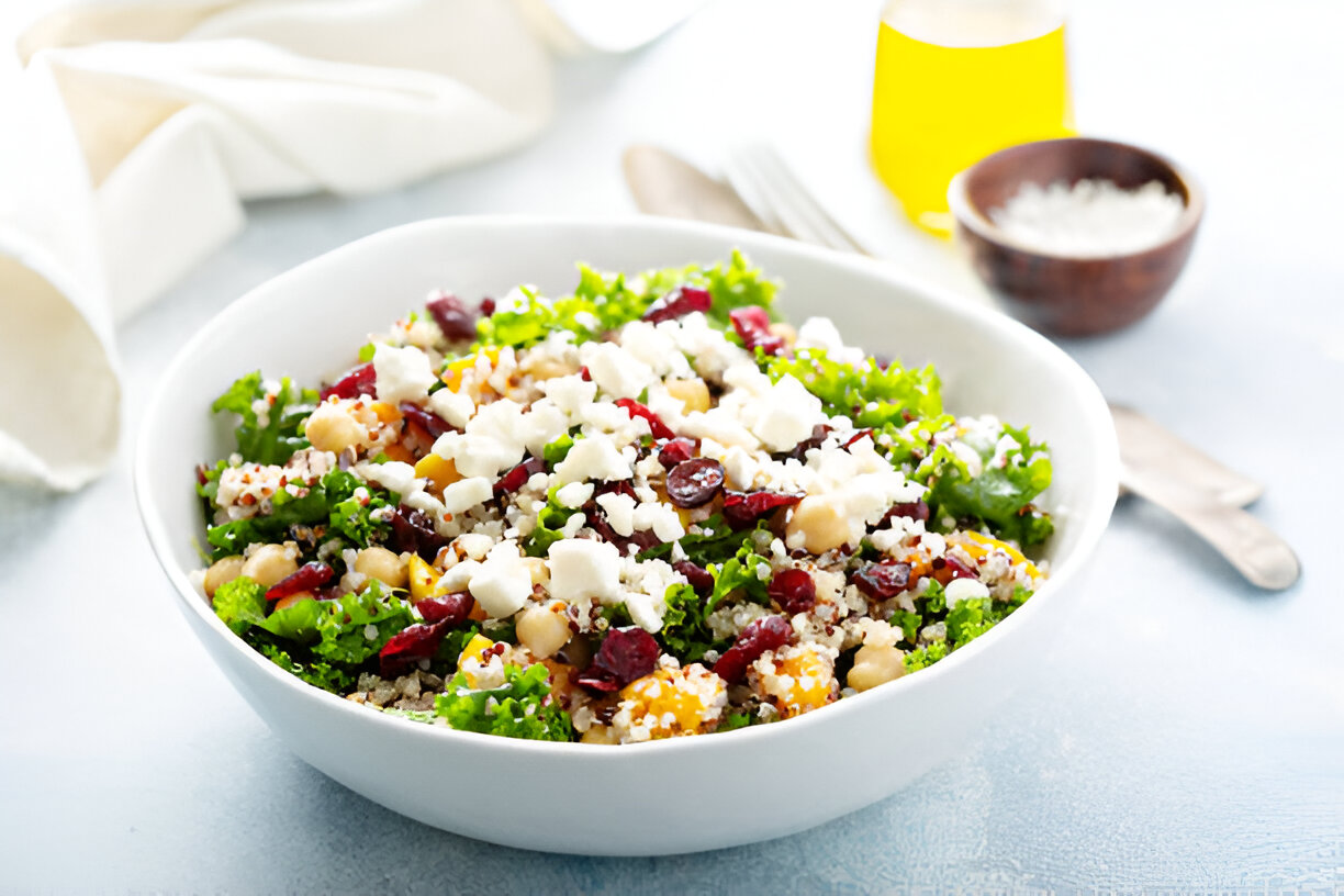 cheesy quinoa