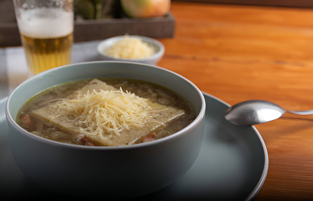 cheesy vegetable soup