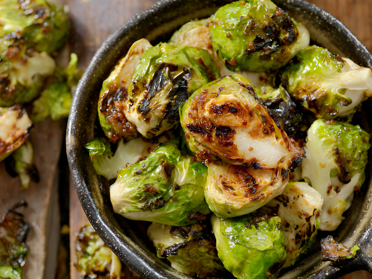 grilled brussel sprouts