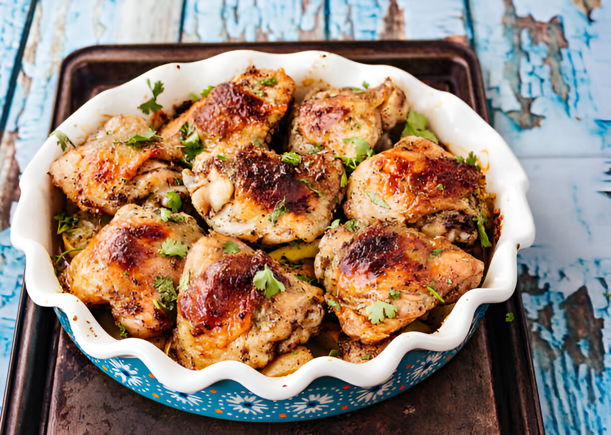 grilled chicken thighs