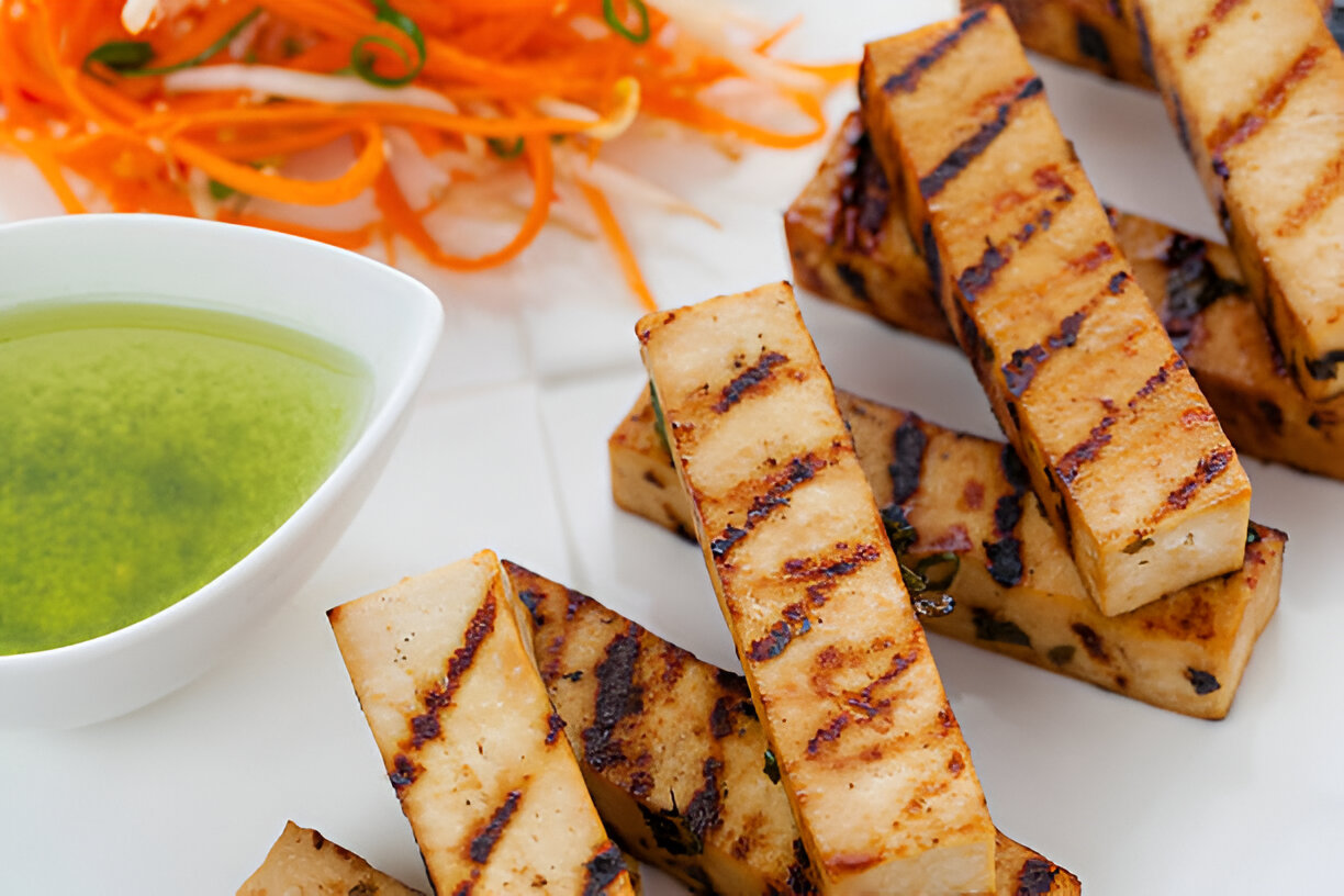 grilled tofu