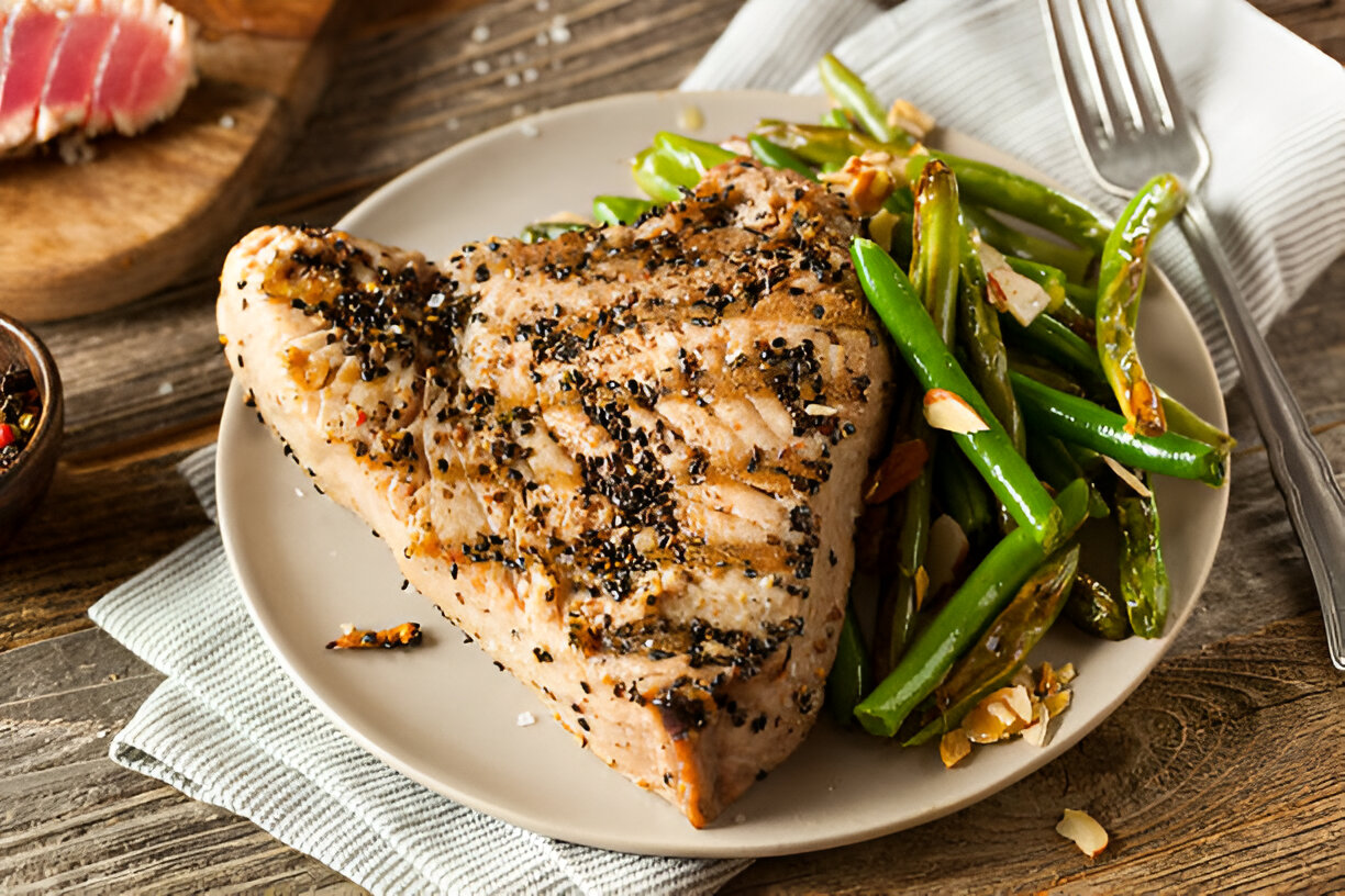 grilled tuna steak