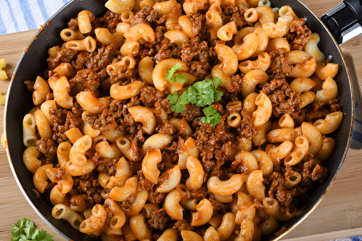 pasta hamburger recipes