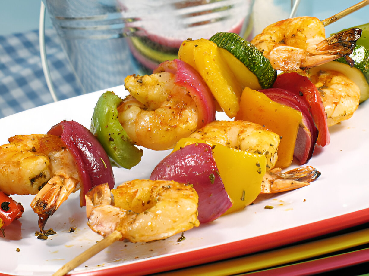 shrimp kabobs