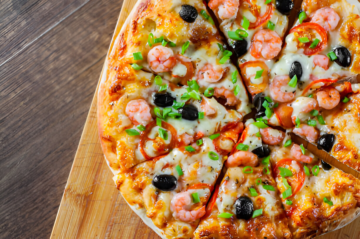 shrimp pizza