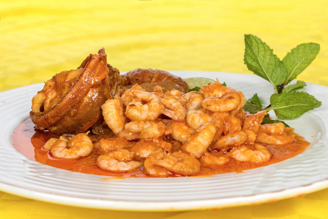 shrimp with lobster sauce