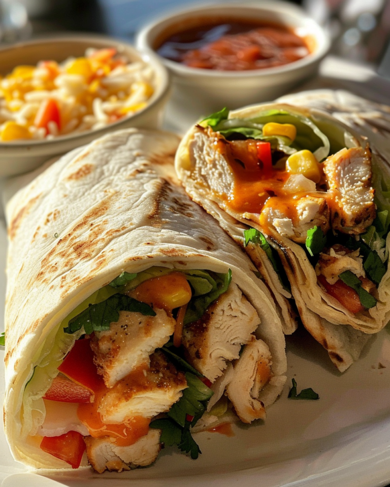 Crispy Tex-Mex Chicken Wraps taken with iphone 15 pro max --iw 2 --ar 4:5 --v 6.0 --raw
