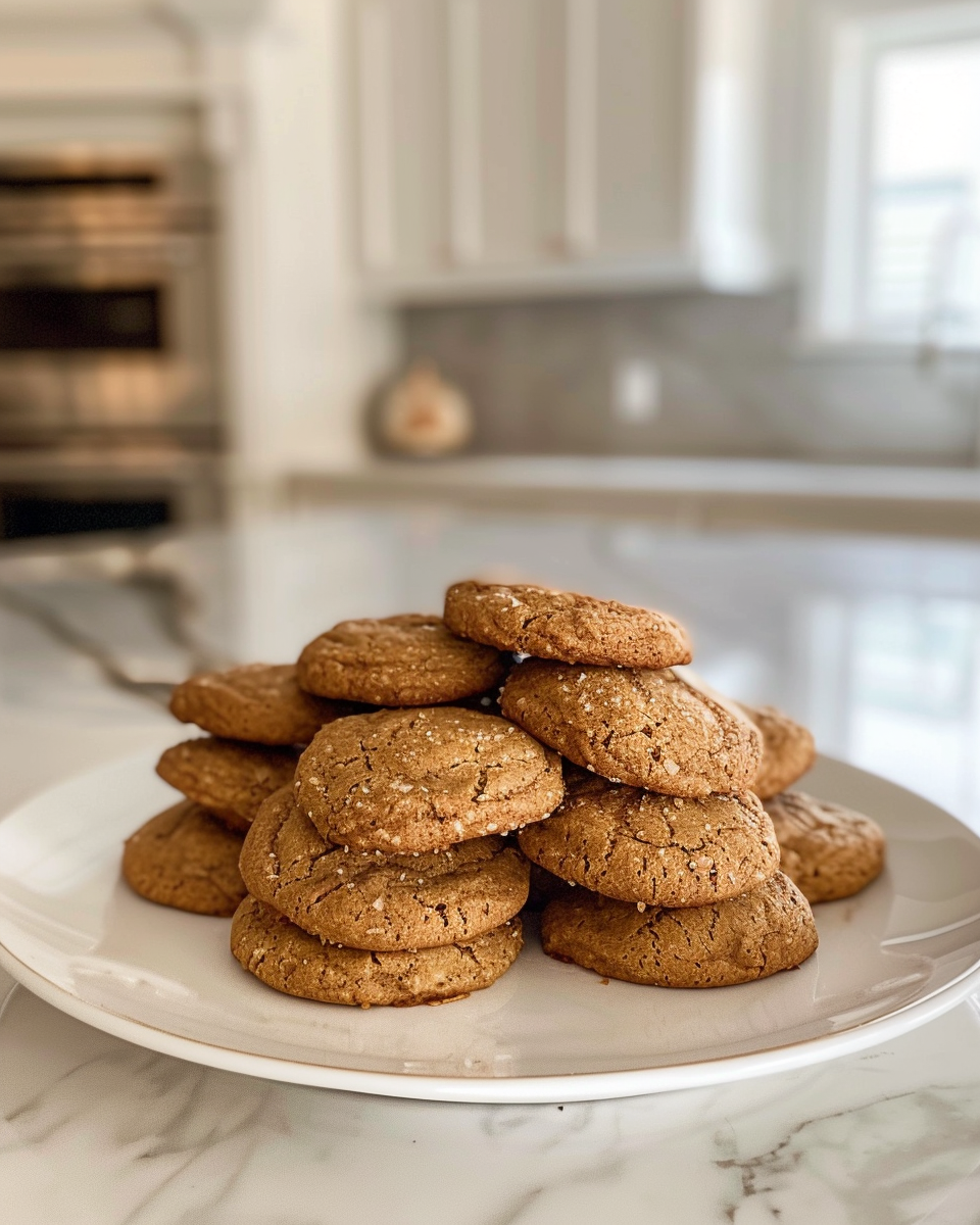 Sourdough Pumpkin Spice Cookies taken with iphone 15 pro max --iw 2 --ar 4:5 --v 6.0 --raw