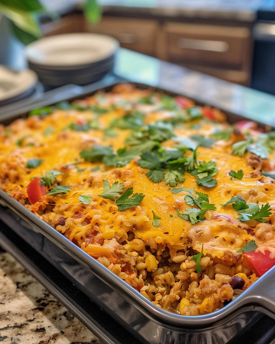 Tex-Mex Barley Bake taken with iphone 15 pro max --iw 2 --ar 4:5 --v 6.0 --raw