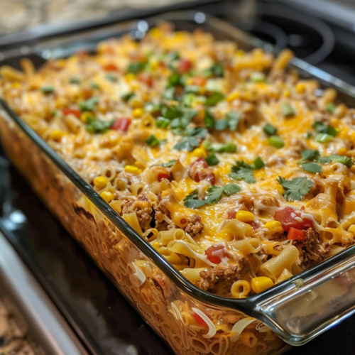 Tex-Mex Chicken Casserole taken with iphone 15 pro max --iw 2 --ar 4:5 --v 6.0 --raw