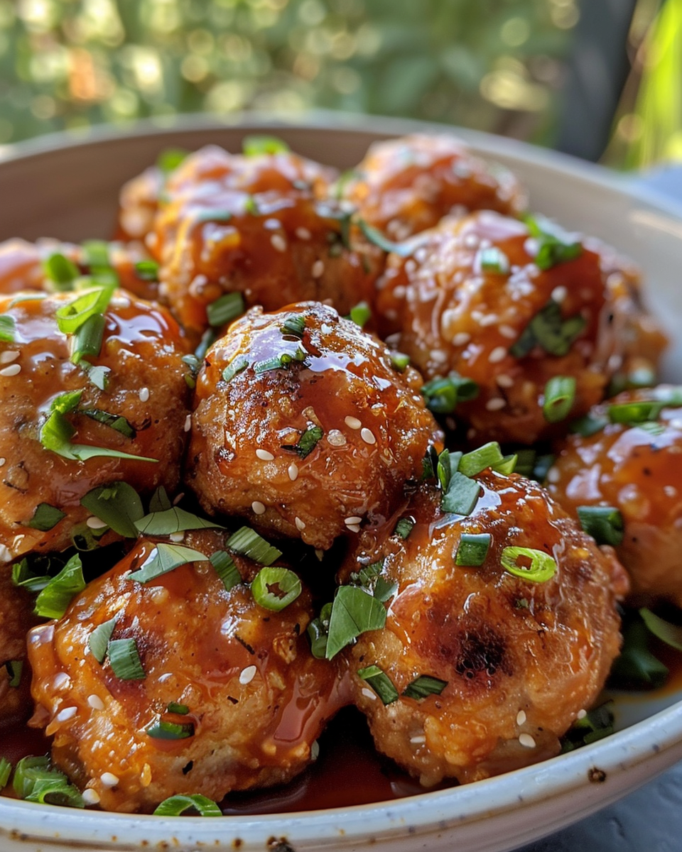Ingredients for Tex-Mex chicken meatballs prepared and ready