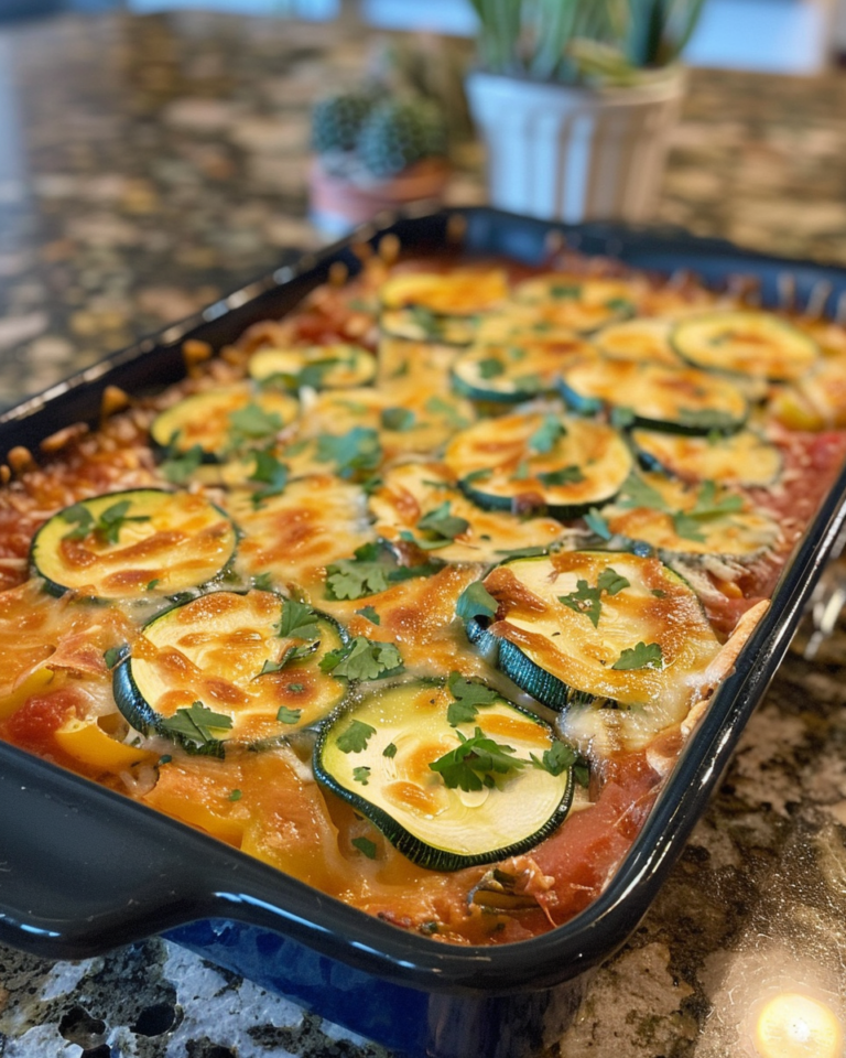 Tex-Mex Zucchini Bake Recipe For Dinner Delight taken with iphone 15 pro max --iw 2 --ar 4:5 --v 6.0 --raw