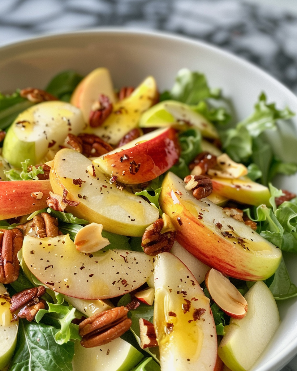 Ingredients prepped and arranged for pressure cooker salad