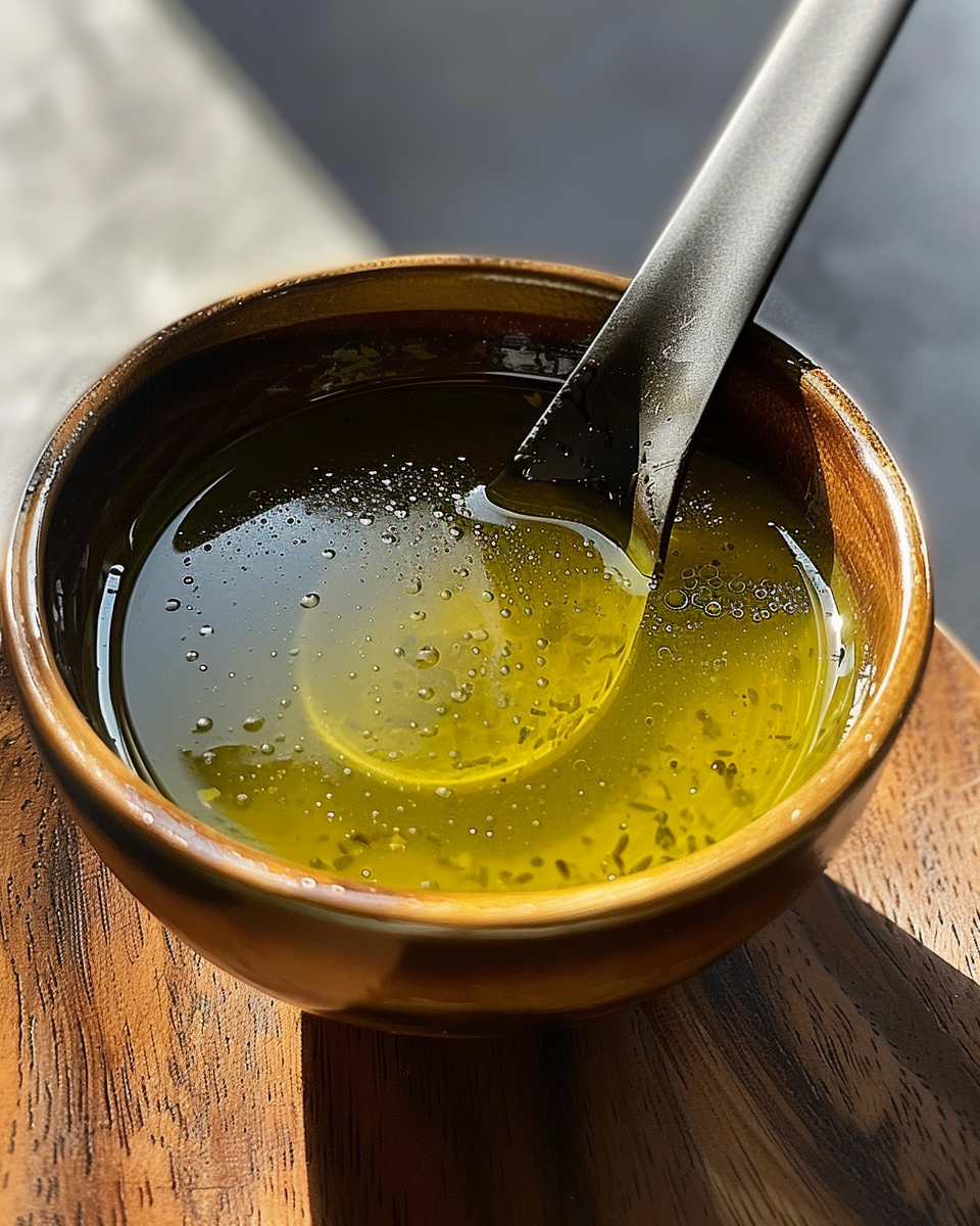 Citrus Vinaigrette Salad Dressing taken with iphone 15 pro max --iw 2 --ar 4:5 --v 6.0 --raw