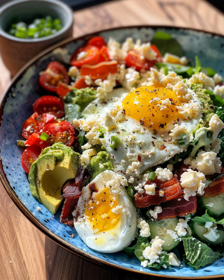 Green Goddess Cobb Salad taken with iphone 15 pro max --iw 2 --ar 4:5 --v 6.0 --raw