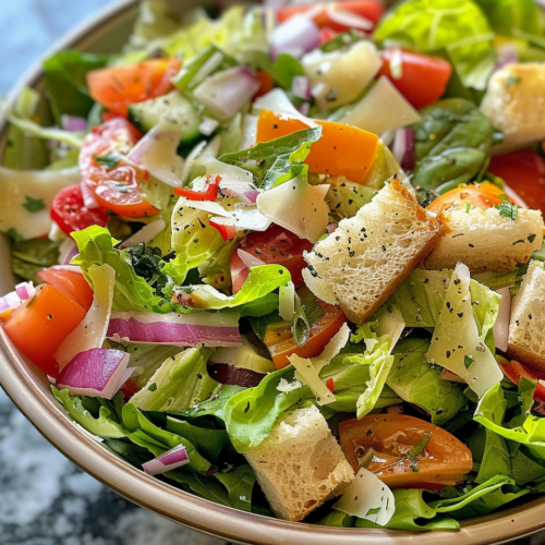 Italian Chopped Salad With Homemade Vinaigrette taken with iphone 15 pro max --iw 2 --ar 4:5 --v 6.0 --raw