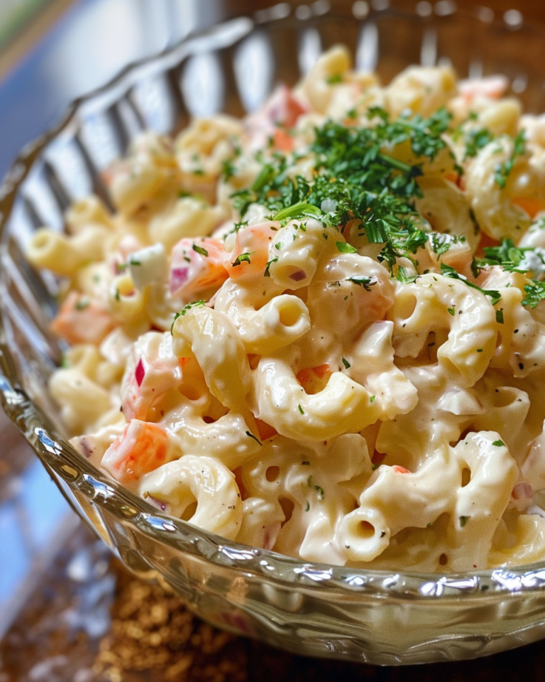 Macaroni Salad taken with iphone 15 pro max --iw 2 --ar 4:5 --v 6.0 --raw