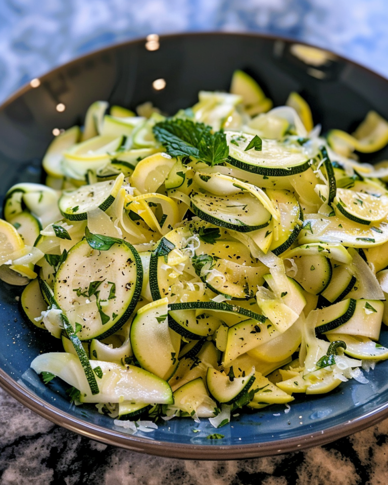 Shaved Zucchini Salad With Lemon & Parmesan taken with iphone 15 pro max --iw 2 --ar 4:5 --v 6.0 --raw