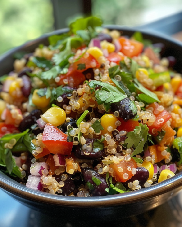 Southwestern Quinoa Salad taken with iphone 15 pro max --iw 2 --ar 4:5 --v 6.0 --raw