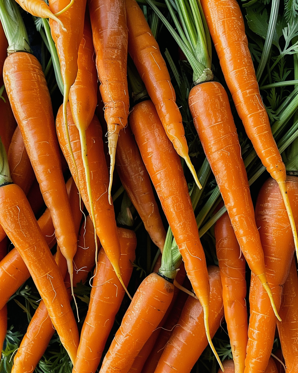 Serving bowl of finished carrot salad garnished with fresh parsley